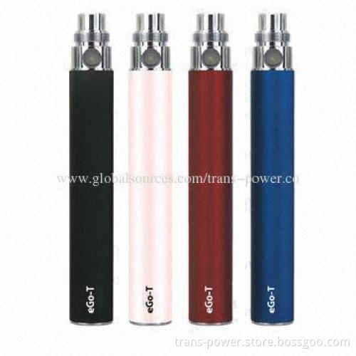 Ecigarette Ego-T Batteries, 510/Ego Thread, 7 Colors are Available